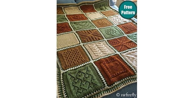 Stupendous Sampler Afghan!