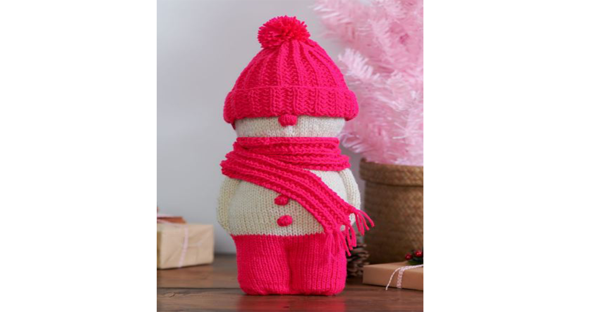 Winter Friend Snowman Free Knitting Pattern!