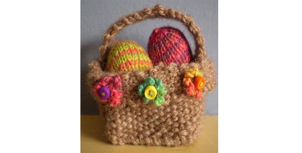 Beauteous Basket and Eggs For Easter!